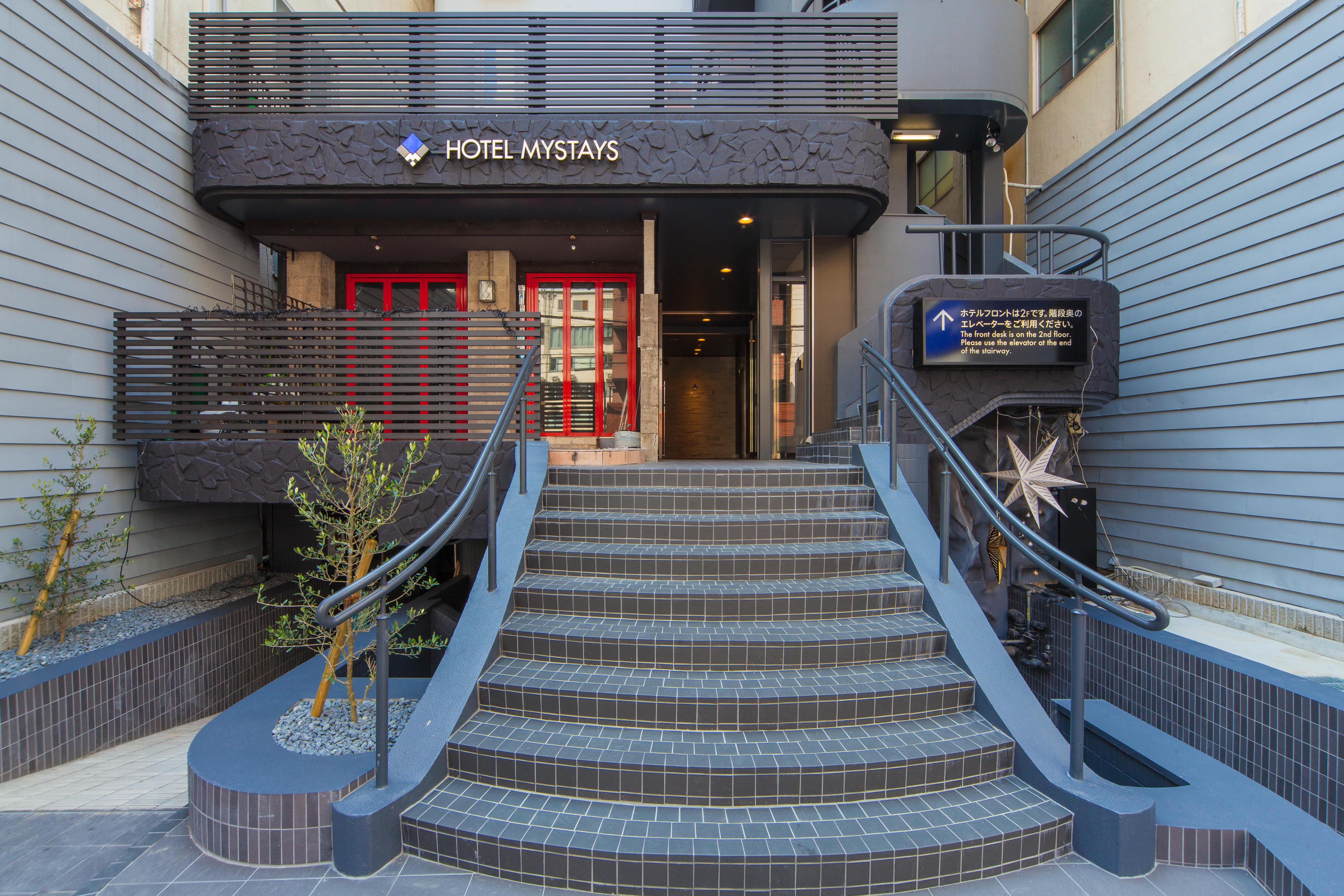 Hotel Mystays Shinsaibashi Osaka Exteriör bild