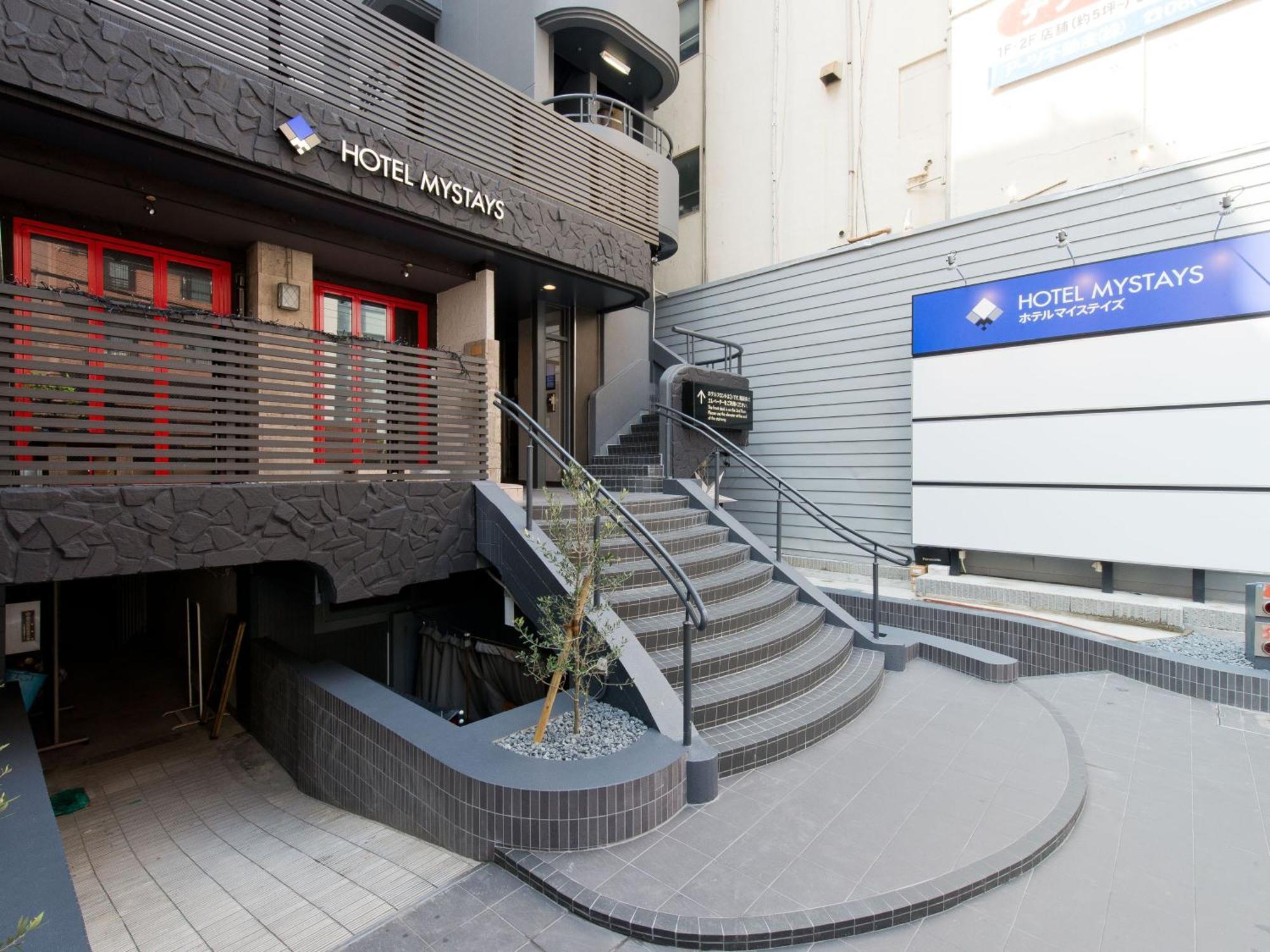 Hotel Mystays Shinsaibashi Osaka Exteriör bild
