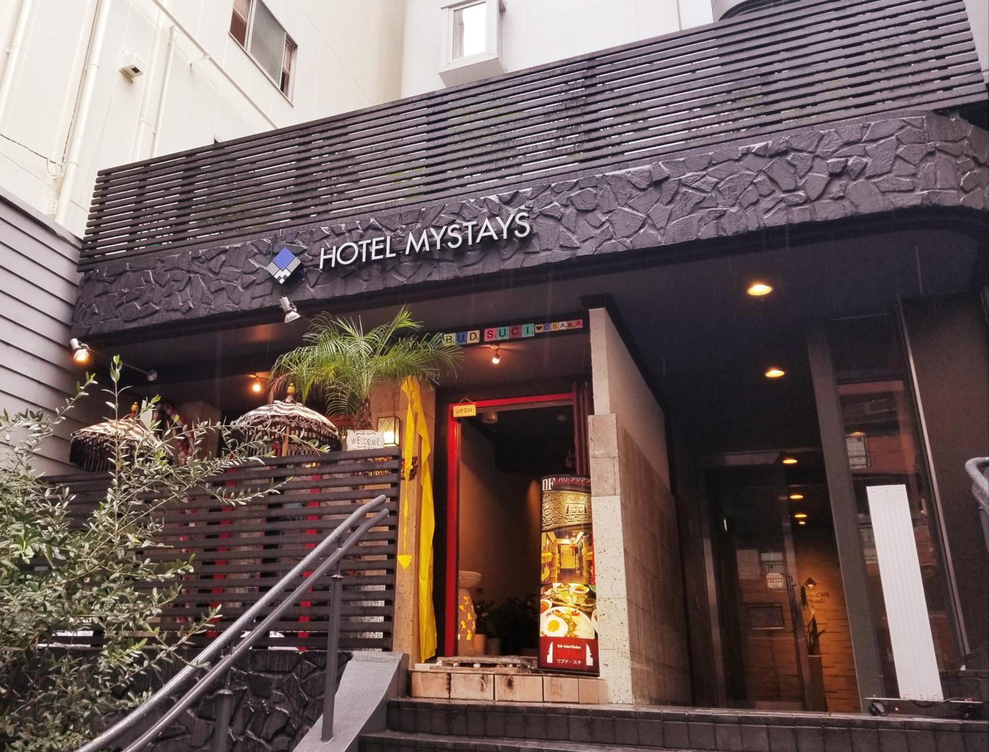 Hotel Mystays Shinsaibashi Osaka Exteriör bild