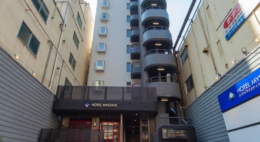 Hotel Mystays Shinsaibashi Osaka Exteriör bild